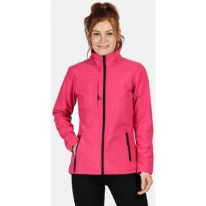 Professional  Octagon II Printable 3 Layer Membrane Softshell Jacket Pink  women's  in Pink