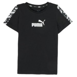 Puma  AMPLI TEE  boys's Children's T shirt in Black