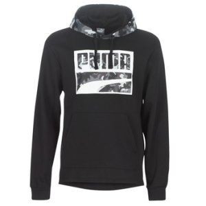 Puma  FD RBL CAMO  HOODY  men's Sweatshirt in Black
