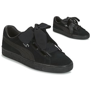 Puma  W SUEDE HEART EP.BLACK  women's Shoes (Trainers) in Black