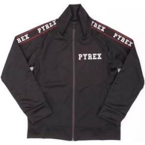 Pyrex  019782  With Zip Girls Nero  girls's Children's Sweatshirt in Black