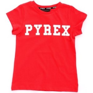 Pyrex  024930 Short sleeve Girls Rosso  girls's Children's T shirt in Red
