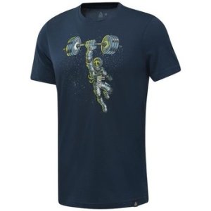 Reebok Sport  Gravity Sucks  men's T shirt in multicolour