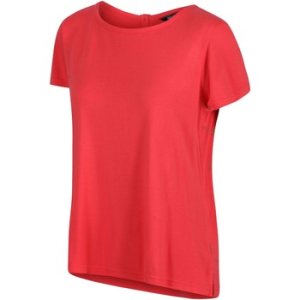 Regatta  Aliva 2 Layer Printed T-Shirt Red  women's  in Red