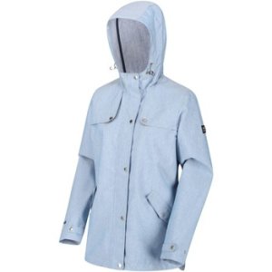 Regatta  Bertille Lightweight Hooded Waterproof Jacket Grey  women's Coat in Grey