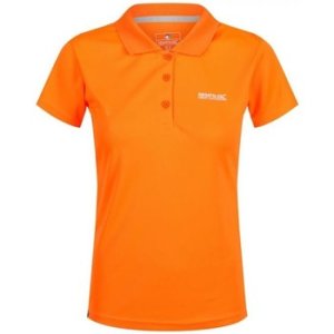 Regatta  Maverick IV Pique Polo Shirt Orange  women's  in Orange