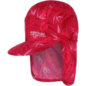 Regatta  Protect Sunshade Neck Protector Cap Pink  boys's Children's hat in Pink
