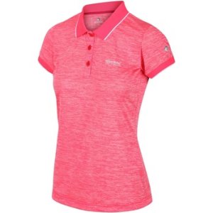 Regatta  Remex II Polo Neck T-Shirt Pink  women's  in Pink