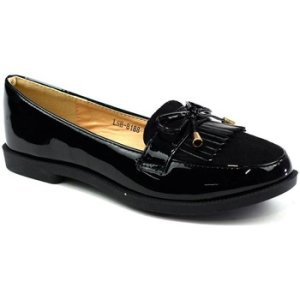 Reveal Love Your Look  Nish Slip On Flats Pumps Black  women's Shoes (Pumps / Ballerinas) in Black