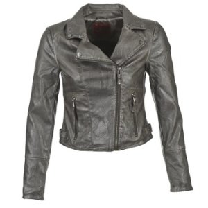 S.Oliver  JOLE  women's Leather jacket in Grey