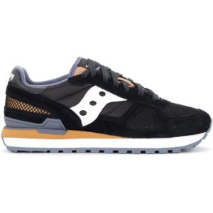 Saucony  Shadow sneaker in black and white suede and mesh  men's Shoes (Trainers) in Other
