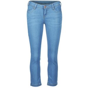 School Rag  PART COURT COMF  women's Cropped trousers in Blue