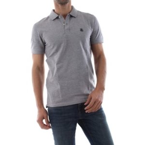 Selected  16049517 HARO  men's Polo shirt in Grey