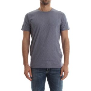 Selected  16060684 KRIS  men's T shirt in Blue