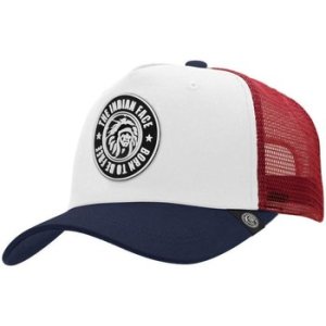 The Indian Face  Born to be Free White / Blue / Red  men's Cap in White