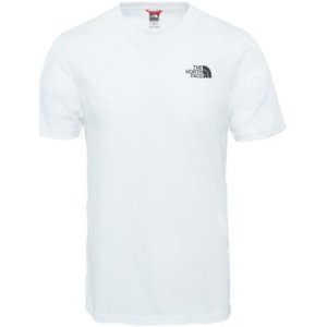 The North Face  M SS Simple Dom  men's T shirt in White