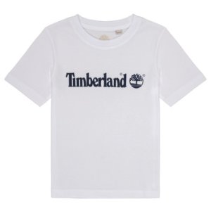 Timberland  KYLIAN  boys's Children's T shirt in White