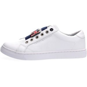 Tommy Hilfiger  FW0FW04598 SLIP ON  women's Shoes (Trainers) in White