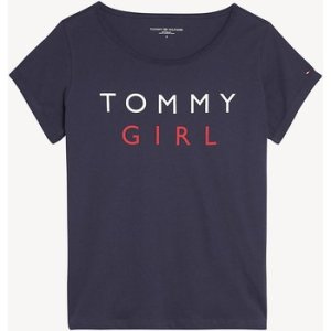 Tommy Hilfiger  UW0UW01619 CN TEE  women's T shirt in Blue