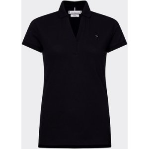 Tommy Hilfiger  WW0WW27511 ANGIE POLO  women's Polo shirt in Black