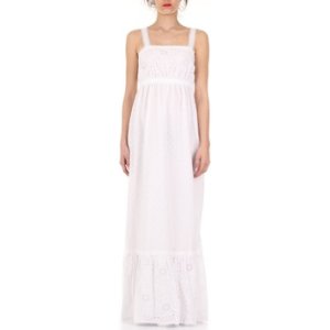 Twinset Mytwin  191MT2033 Elegant Women Bianco  women's Long Dress in White
