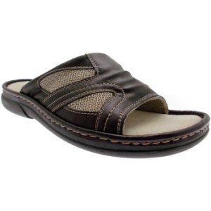 Uomodue By Riposella  UD777m  men's Mules / Casual Shoes in Brown