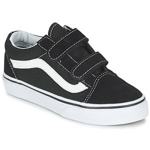 Vans  OLD SKOOL V  boys's Children's Shoes (Trainers) in Black