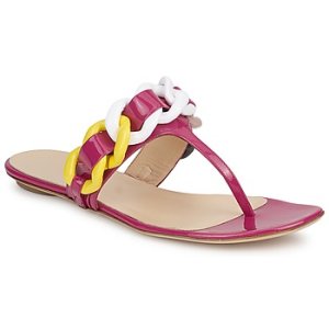 Versus by Versace  FSD364C  women's Flip flops / Sandals (Shoes) in Pink