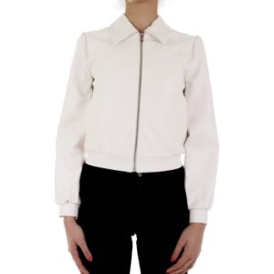 Vicolo  TK0017 Leather jackets Women Bianco  women's Jacket in White