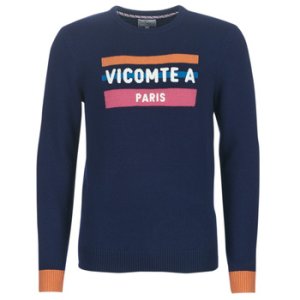 Vicomte A.  KAEL ARTWORK JUMPER  men's Sweater in Blue