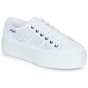 Victoria  BARCELONA TRICOT  women's Shoes (Trainers) in White