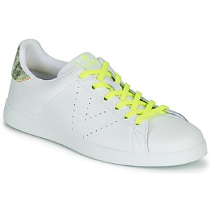 Victoria  TENIS PIEL FLUO  women's Shoes (Trainers) in White