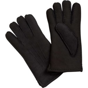 Woolovers  Sheepskin Gloves  men's Gloves in Black
