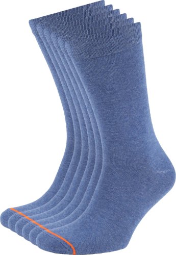 Suitable Socks 6 Pair Bio Indigo Blue size 42-46