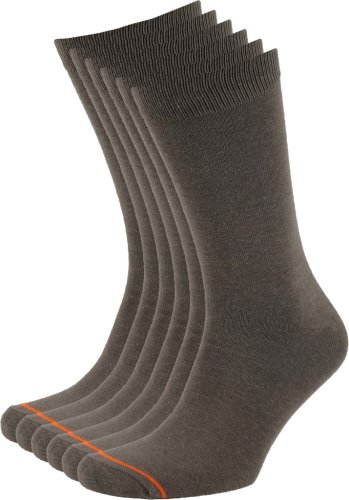 Suitable Socks 6 Pair Bio Olive Green Dark Green size 42-46