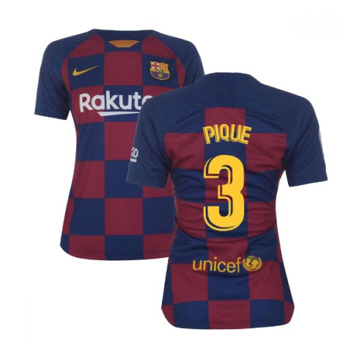 2019-2020 Barcelona Home Nike Ladies Shirt (pique 3)