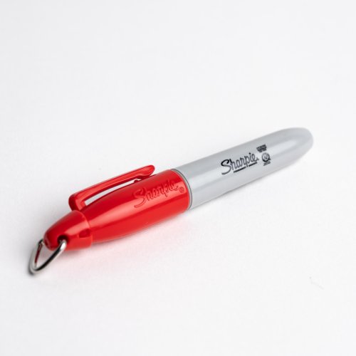 Ball Marker Pen Sharpie - Red