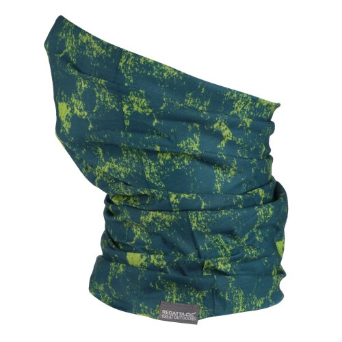 Childrens/kids Distressed Snood (pacific Green)