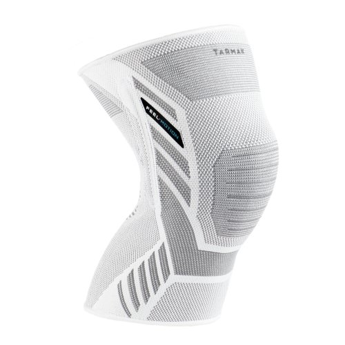 Tarmak - Right/left men's/women's knee brace prevent 500 - grey/white
