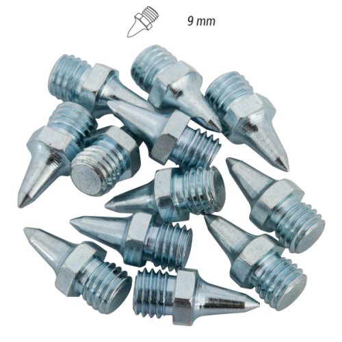 Kalenji - Set of 12 steel spikes 9mm for athletics shoes