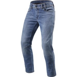 Rev It Detroit TF Classic Blue Used Motorcycle Jeans, Blue