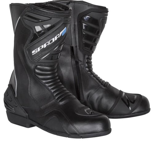 Spada Aurora Motorcycle Boots - Black, Black