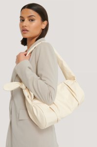 NA-KD Accessories Draped Knot Strap Bag - Offwhite