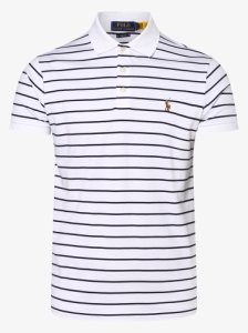 Polo Ralph Lauren - Męska koszulka polo – Slim fit, biały
