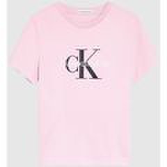 T-shirty i Koszulki polo Dziecko Calvin Klein Jeans  IU0IU00068 LOGO T-SHIRT-TPH ROSE MARBLE