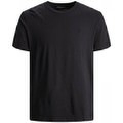 T-shirty i Koszulki polo Jack & Jones  12175520 WASHED TEE-BLACK