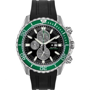 Mens Citizen Eco-drive Promaster Diver Chronograph Chronograph Stainless Steel Watch