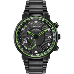 Mens Citizen Eco-drive Satellite Wave Gps Radio Controlled Stainless Steel Watch