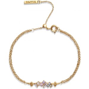 Olivia Burton Jewellery - Rainbow bee chain gold bracelet