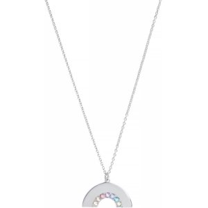 Olivia Burton Jewellery - Rainbow necklace silver necklace